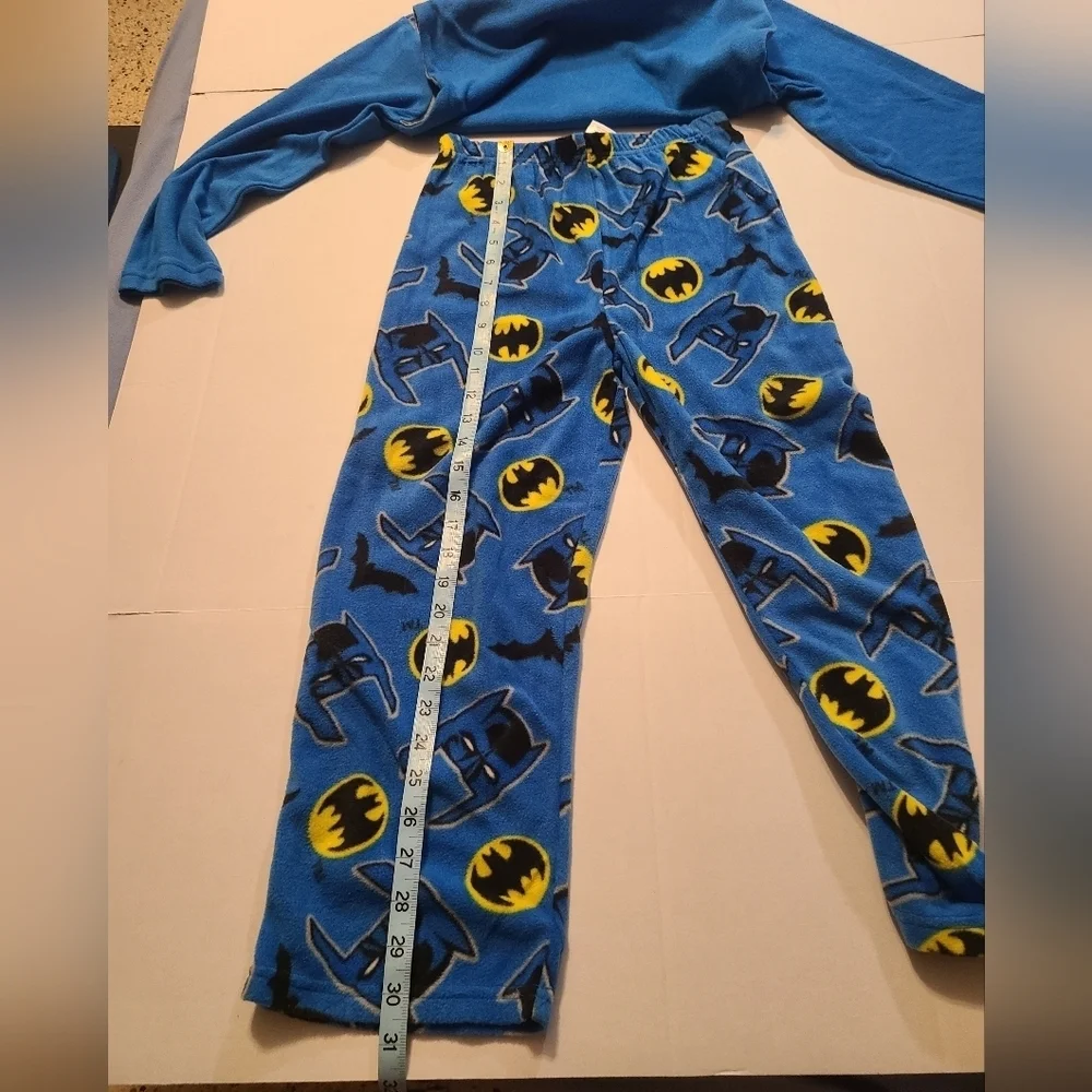 Batman Boys Pajama Set - Blue and Black NWT RV $46 Size 10